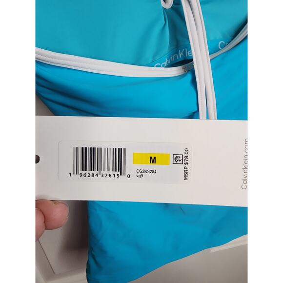 Calvin Klein Halter Tankini Swim Top, NWT, Medium - Picture 6 of 7
